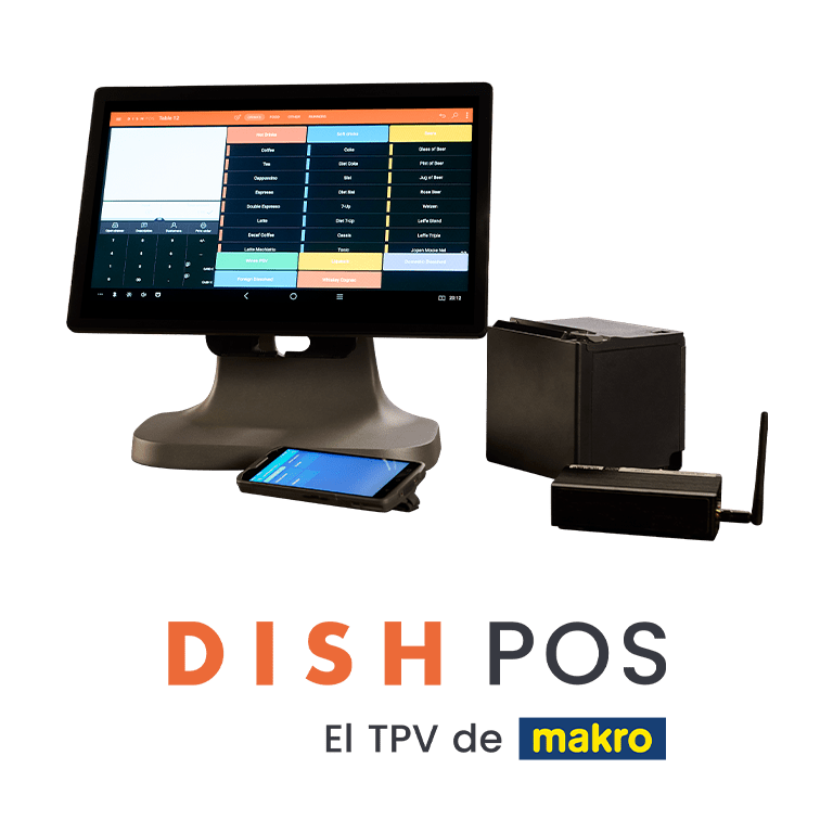 Logo DISH POS - el TPV de makro
