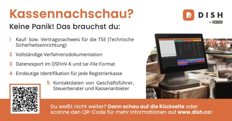 Kasseneinleger mit den wichtigsten Schritten